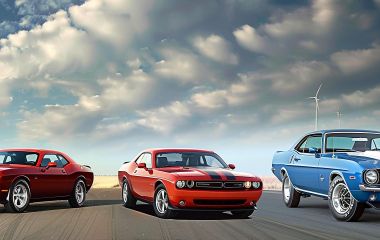 Dodge Challenger, Ford Mustang и Chevrolet Camaro: сравнение легендарных маслкаров
